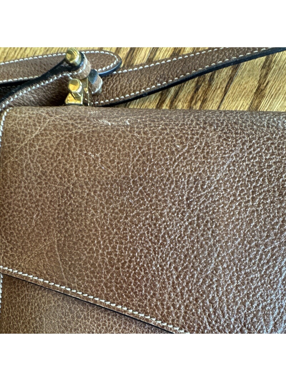 Vintage Etienne Aigner Attache/Computer Bag With Handle And Shoulder Strap - Picture 4 of 9
